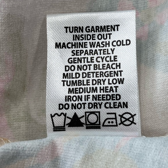 Spartina 449 Coastal Print Dress Medium Peruvian Cotton Boho Beach Resort Dress - Picture 10 of 11